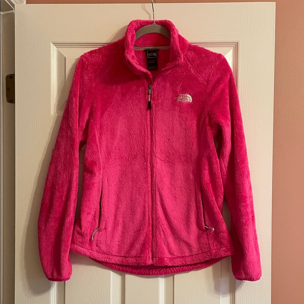 The North Face Women's Vibrant Pink Teddy Jacket